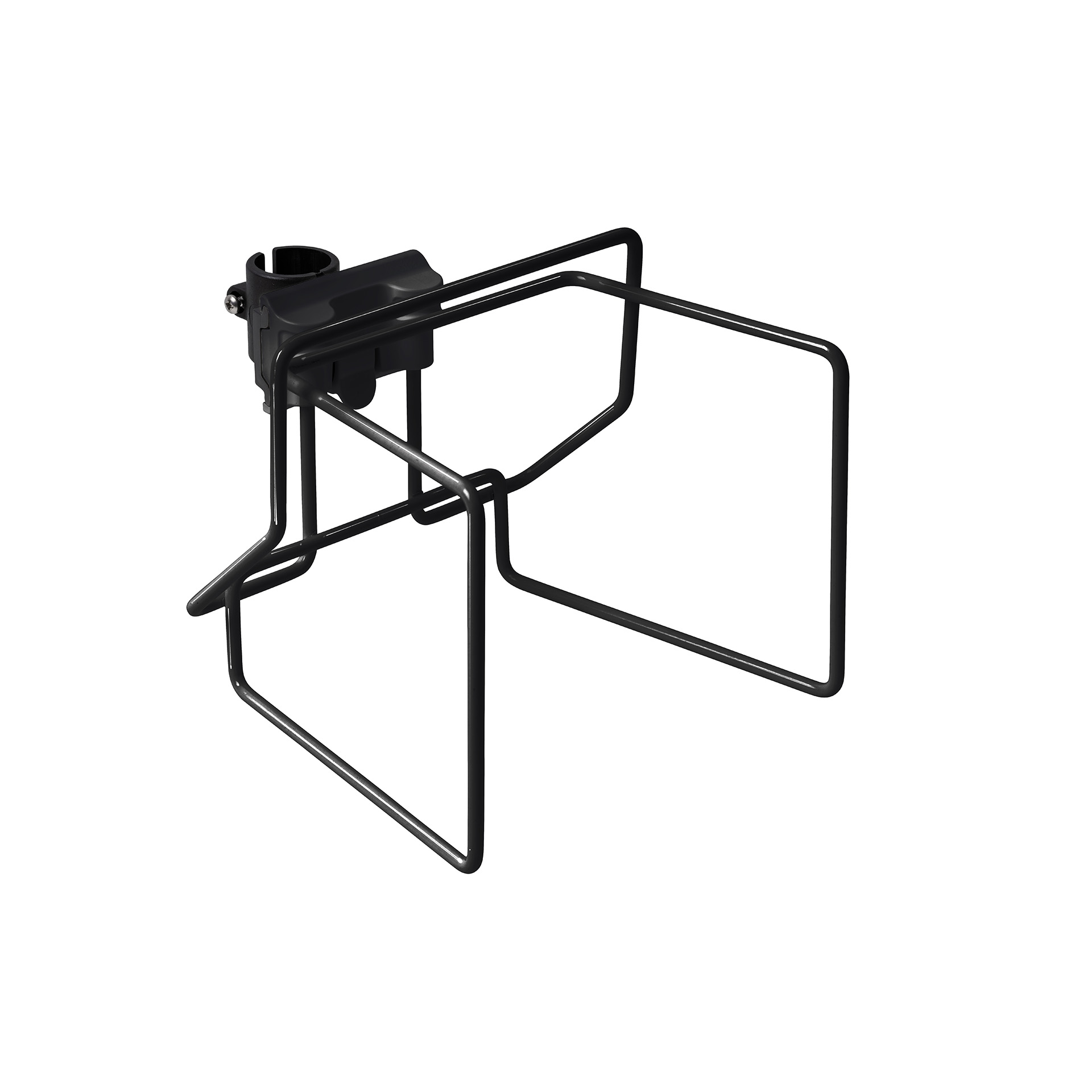 Mundschutz-Halter mit Rohrschelle